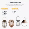 MLKNK Replacement Solar Light Parts-Solar Lanterns Outdoor Waterproof Two 1