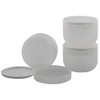 Kosmetex Run Plastic Container 500 ml with Cover Disc Matte