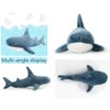 NatureMan 80 cm Shark Stuffed Animal Cushion, Soft Shark Plush