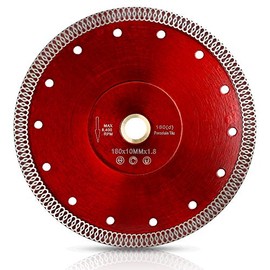 7 inch Diamond Blade Super Thin Diamond Cutting Blade for Tile Granite Marble (7“-1pc)