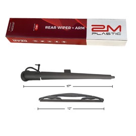 2M PLASTIC Rear Wiper Arm Blade Factory OEM Style Replacement For Chevy Tahoe Suburban 1500 07-14 2500 07-13