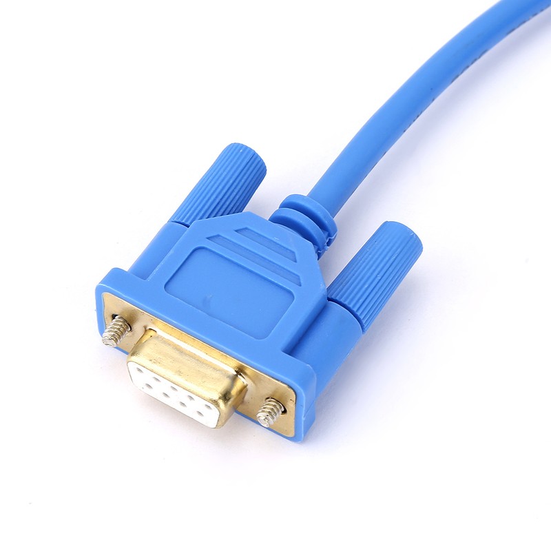 Blue PC TTY PVC Programming Cable For Siemens S5 Series