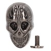 50sets Skull Rivets Single 25x16mm DIY Ghost Head Punk Style