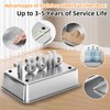 XXXL Stainless Steel Litter Box with Lid for Big Cats