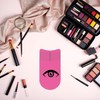 Pink Eyelash Ruler, Eyelash Stencils Ruler for Measure Eyelashes LengthEyebrow