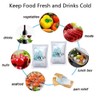 50 Sheets Ice Packs for Shipping Food Perishables Small Freezer