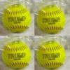 Tump 4 SOFTBALLS LOT Trump Stote ASA AK-RP-ASA-Y BASEBALL Little