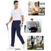 TACVASEN Golf Pants Men Navy Blue Dress Pants for Men