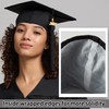 TngHui Unisex Matte Graduation Gown Cap 2024 2025 Year Charm