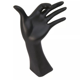 Unbranded/Generic Polystyrene Jewelry Necklace Ring Bracelet Bangle Watch Hand Display Black