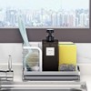 Countertop Dish Soap Holder, Kitchen Sink Caddy Organizer,Sponge Holder for
