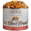 FERIDIES Honey Cheddar 5 O'Clock Crunch Snack Mix - 28oz Can (Pack of 4)