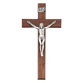 10" Shroud of Turin Crucifix