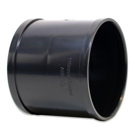 eco-filtration 110mm (4″) Solvent Weld Straight Connector – Heavy-Duty Pipe Fitting – Ideal for Ponds, Gardens, Water Features & Drainage