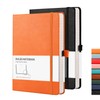 RETTACY Notebook A5 Lined Hardback 2 Pack - Thick Journal