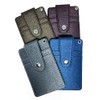 [Feel] Commuter Pass Case with Strap, Compatible with 3 Cards,