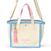 Sanrio 615226 2-Way Mini Tote Bag, Cinnamon Roll, Cotton, Polyester,
