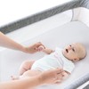 100% Cotton Crib Sheets Fitted, Compatible with Next2me and All