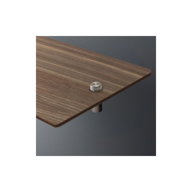 Wood Effect Address House Sign - 148mm x 104mm Contemporary
