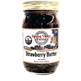 Spring Valley Farms Strawberry Butter All Natural 19 oz