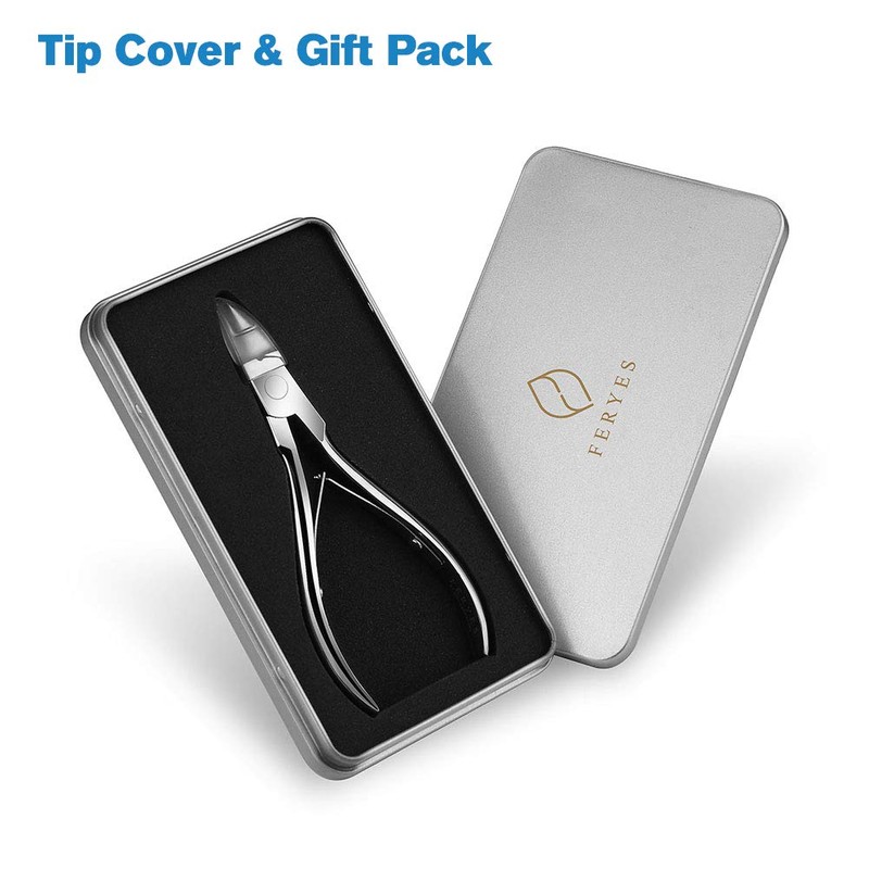 FERYES Ingrown Toenail Clippers with Straight Blade - Podiatry Tool