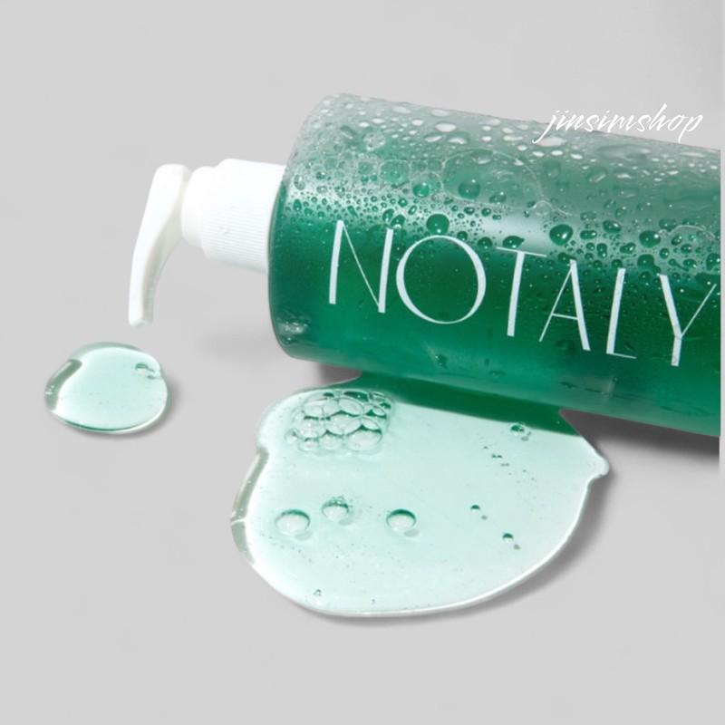 Notali 💛Halogel Foam 500g+Bubble Container Hypoallergenic Cleansing / 노탈리 💛할로겔