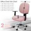 MIFXIN Computer Office Chair Cover Stretch Elastic Slipcover 2 Piece