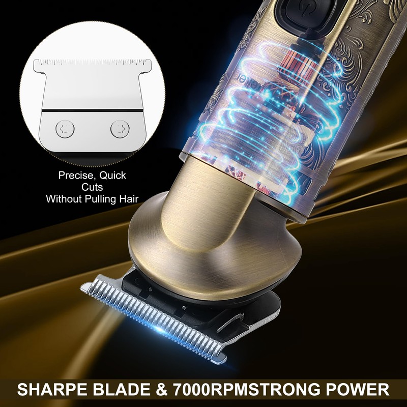 Hatteker Professional Hair Clipper Electric Razor Foil Shavers for Men