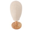 Wig Head Stand Non Woven Fabric Mannequin Head Hat Display