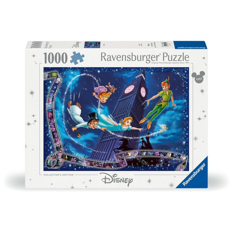 Ravensburger Puzzle 1000 Pieces, Disney Peter Pan - Puzzles for