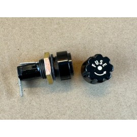 Littelfuse NOS Vintage Littelfuse Fuse Holder 1960s Bayonet-style for tube guitar amp (Qty)