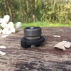 CAMPINGMOON Butane Nozzle Converter Adapter Simple Lockable for Nozzle Bottle