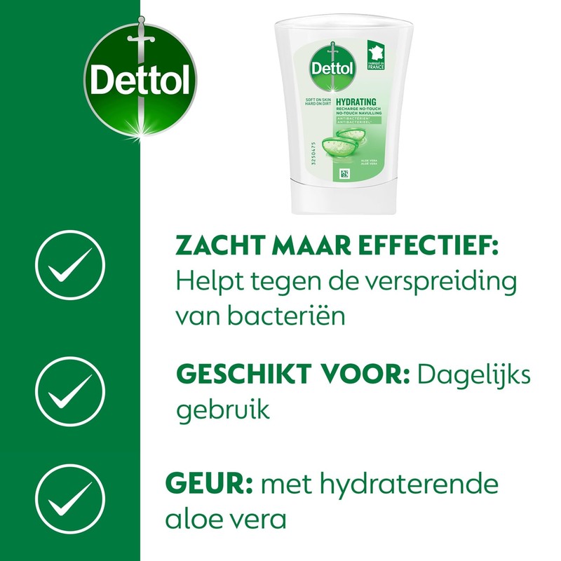 Dettol Hand Soap Automatic Soap Dispenser No Touch With Refill