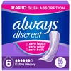 Always Discreet Adult Incontinence Pads for Women, Extra Heavy Absorbency,