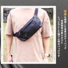 Marib select c535 Men's Genuine Leather Waist Bag, Body Bag,