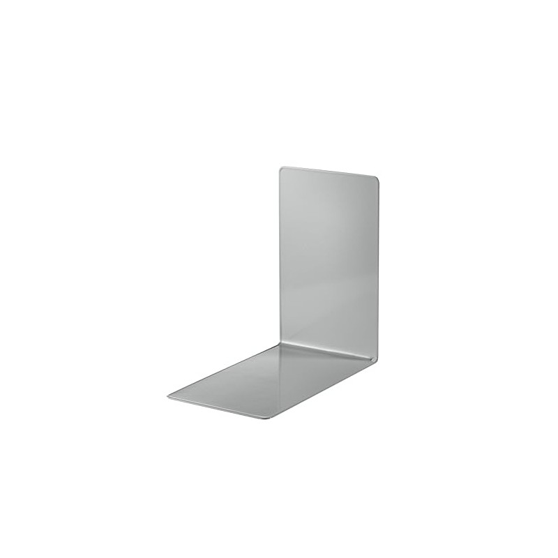 ALCO-Albert Bookends Metal Grey Pack of 4