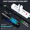 baibian Rechargeable Flashlights 4000.000 High Lumens, Super Bright Flashlight High