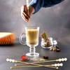 Exquisite Gold Pearl Stainless Steel Coffee Beverage Stirrers Stir Cocktail