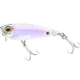 DUEL F1224-TM Lure, Blue, Spit-Pop, 2.8 inches (70 mm), Floating Fishing Gear, Sea Bass, Clear