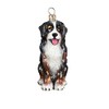 Joy To The World Bernese Mountain Sitting Dog Polish Blown