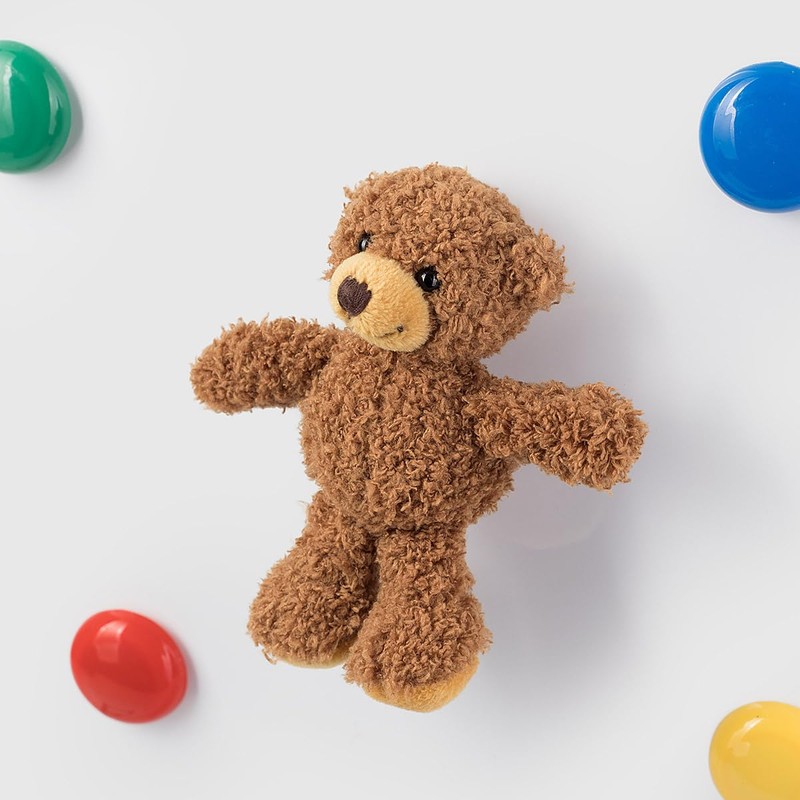 Schaffer 3539 Plüsch Magnet Teddybär Tom, braun