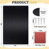 Yaocom Stainless Steel Backsplash Range Hood Stove Backsplash Back Stainless