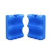 JMEXSUSS Reusable Ice Packs for Breastmilk Storage, Cooler Bag, Breakfast, Lunch, Baby Bottles（2 Pack） (03)
