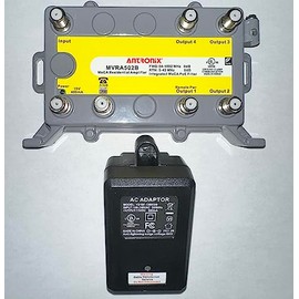 Antronix 4 Port + 1 VoIP Port MVRA502B /ACP-EZ Broadband MoCA Residential Amplifier…