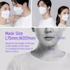 AIRQUEEN 3-Layer Nano-Filter Face Mask for Adults, 1 Pack White,