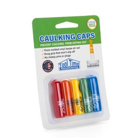 REUSBLE CAULKNG CAPS 5PK (A)