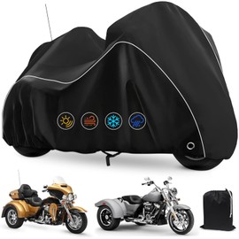 Trike Cover Waterproof Outdoor 3 Wheel Motorcycle Cover
