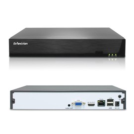 Evtevision 16CH NVR 8MP/5MP/4MP/3MP/1080p Network Video Recorder,Supports up to 16 x 8MP/4K IP Cameras,Smart Human/Vehicle Detection,Remote Access,Hard Drive Not Included