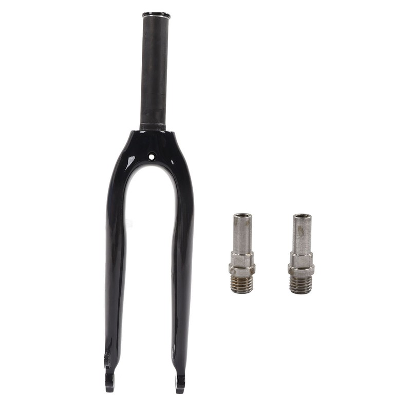 Carbon Fiber Front Fork Replacement Folding Bike Fork with Screws