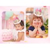 Hitopin 1 Piece Birthday Baby Crown with Number 3, Baby